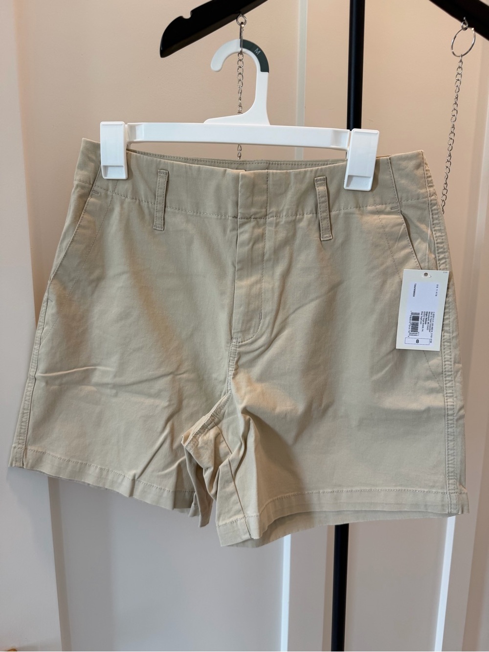 Target Women's Chino Shorts in Light Tan